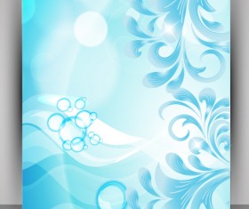 flyer and brochure background vector 04