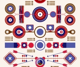 Elements of Infographics and business scheme vector 04