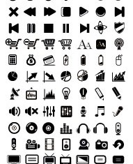 Various web icon Collection vector 02