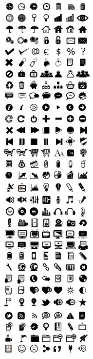 Various web icon Collection vector 02