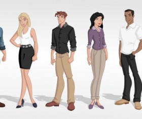 Different Figure Image vector 01