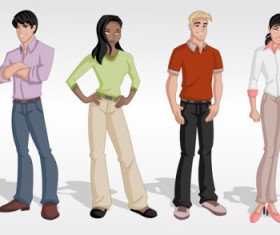 Different Figure Image vector 02