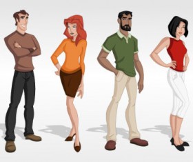 Different Figure Image vector 04