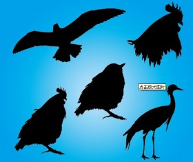 Free Vector Animals Silhouettes 02