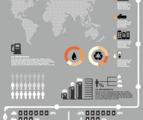 Business infographics and scheme elements vector 03