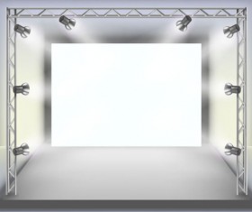 Panels and Spotlights elements vector 01