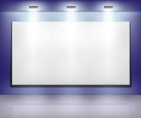 Panels and Spotlights elements vector 03