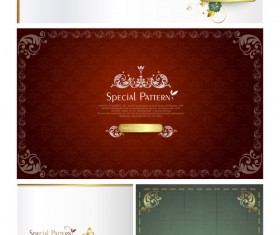 Ornate Invitation background vector