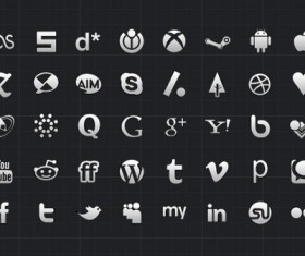 Set of Symbly Social Icons