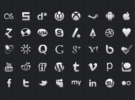 Set of Symbly Social Icons