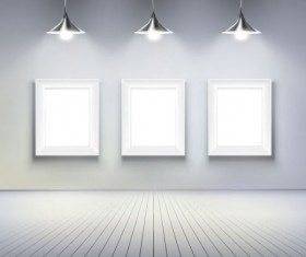 Set of Light and Panels elements vector 01