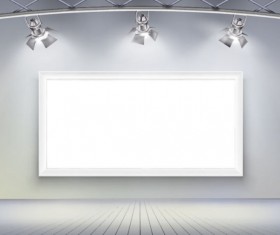 Set of Light and Panels elements vector 02