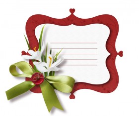 Message Cards psd background 01