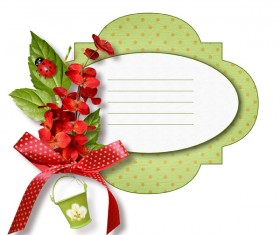 Message Cards psd background 02