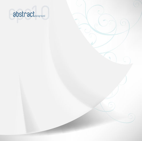 abstract White vector background art 01