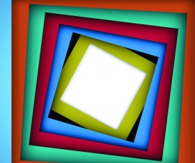 Abstract of Colorful frame background vector 01