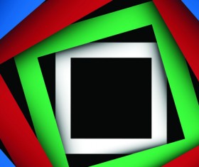 Abstract of Colorful frame background vector 04