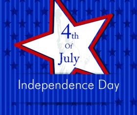 Independence Day July 4 design elements vector 01