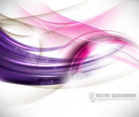 Set of ornate waves vector background 37