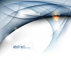 Set of ornate waves vector background 41