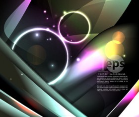 Set of ornate waves vector background 50