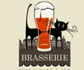 Set of Retro cover menu cafe and restaurant vector 03