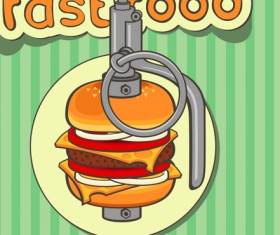 Set of Retro cover menu cafe and restaurant vector 05