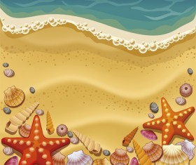Set of Summer holidays elements vector background 07