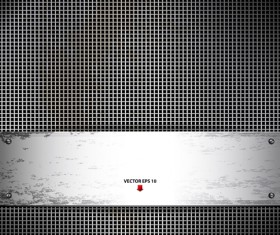 Set vector of Metal Technology Backgrounds 01