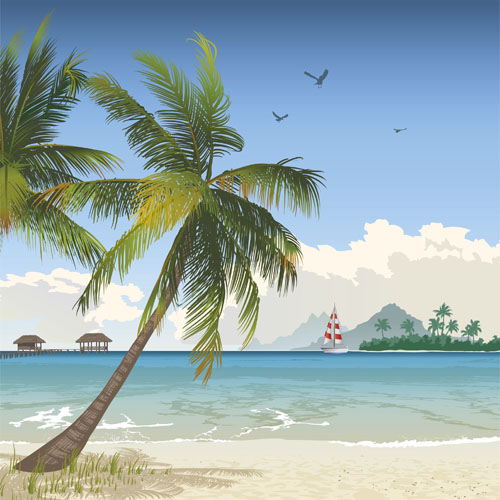 photoshop backgrounds beach