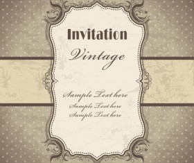 vintage Pattern elements background vector 05