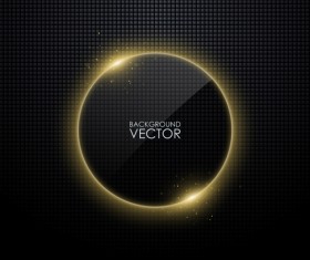 black glass frames vector background 05