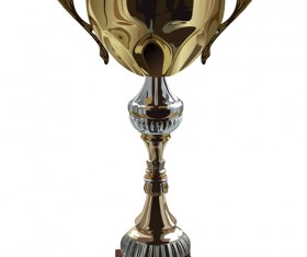 trophy cup and Medals vector set 01