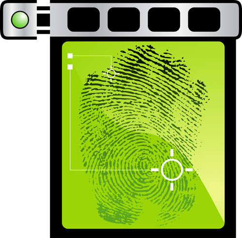 Set of Fingerprint identification vector 03
