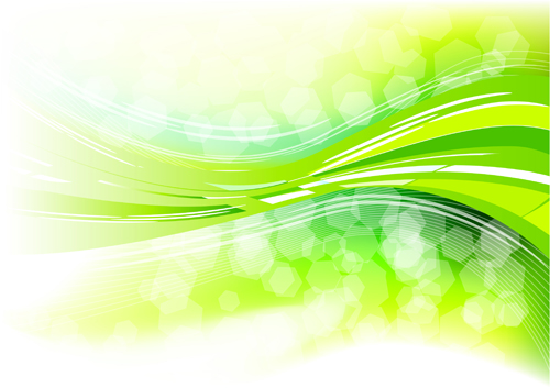 Green eco elements Background vector 02 free download