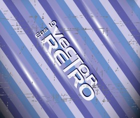 Set of retro Grunge background vector 01