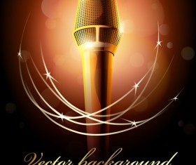 karaoke design elements vector 04