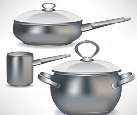 Different Kitchen utensils vector 03