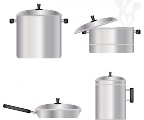 Different Kitchen utensils vector 04