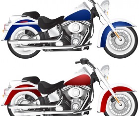 Various luxury Motorbike vector 01