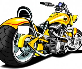 Various luxury Motorbike vector 04