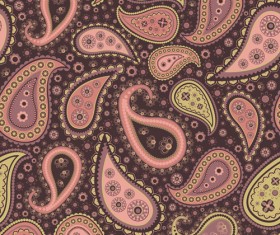 Set of paisley pattern Seamless vector 01