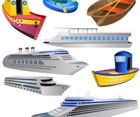 Different Traffic Tool elements vector 02