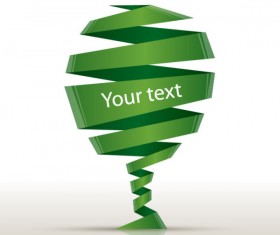 Elements of Creative Origami background vector set 03