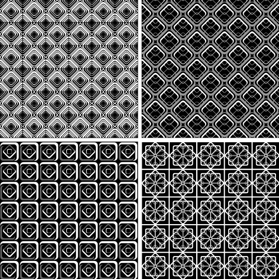 Floral Decorative pattern art elements vector 02