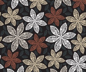 Floral Decorative pattern art elements vector 07