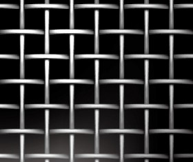 Metal Mesh elements vector background 01