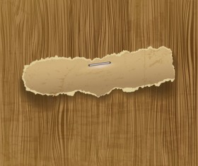 Ripped parchment banner vector Graphics 02