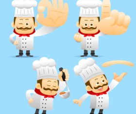 Different profession people vector set 01