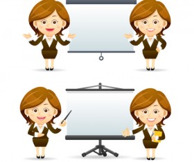 Different profession people vector set 03